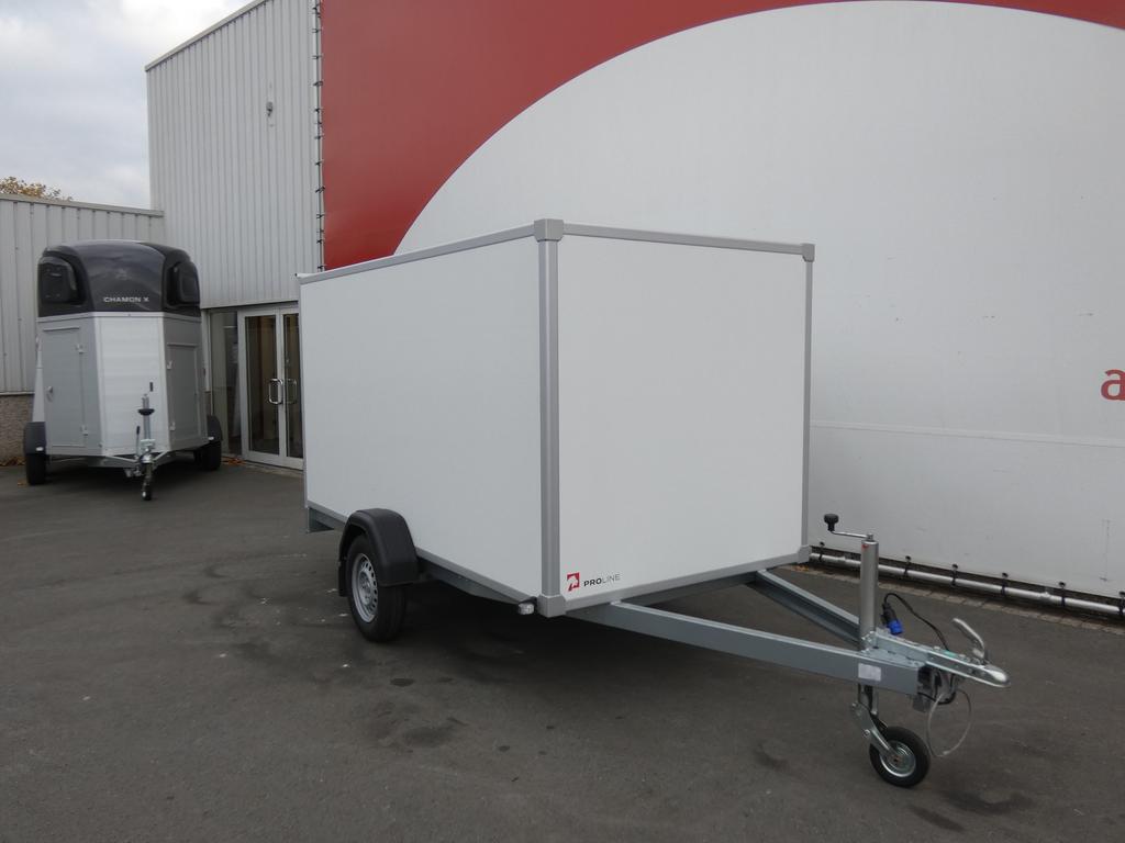 Proline Gesloten aanhangwagen enkelas 300x150x150cm 750kg